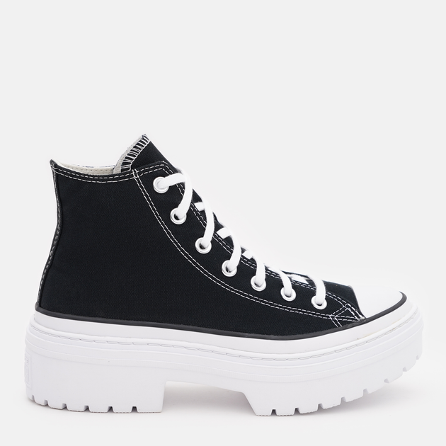 Жіночі кеди високі Converse Ctas Lugged Heel Hi A08258C 38 (7.5US) 24.5 см Чорні від Rozetka на платформі USKIDKA Акція на Жіночі кеди високі Converse Ctas Lugged Heel Hi A08258C 38 (7.5US) 24.5 см Чорні від Rozetka
