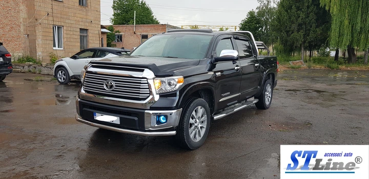 Кенгурятник захист переднього бампера на Toyota Tundra 14- d60х1,6мм Тойота Тундра ST4239 - зображення 6