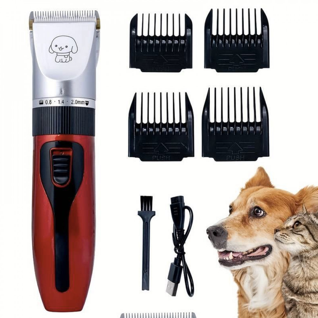 Аккумуляторная Машинка для стрижки Pet Grooming Hair Clipper для животных - изображение 9