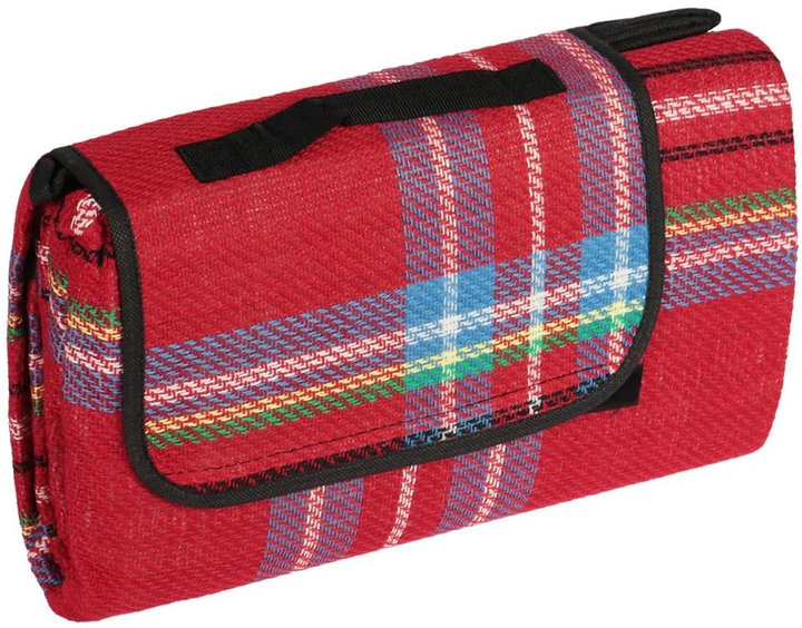 Коврик для пикника SportVida SV-CC0089 130 x 150 см Красный (5903949200614) - изображение 1