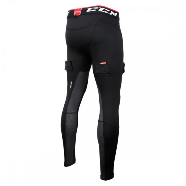Термобрюки CCM COMPR GRIP PANT JOCK з черепашкою JR підліткові Розмір L (талия 65-70 см) PANTJOCK-L - зображення 3
