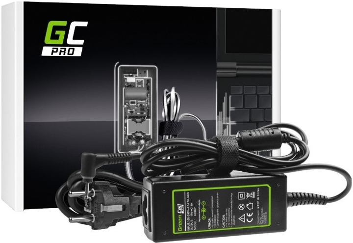 Zasilacz Green Cell Pro 19 V 2.1 A 40 W do laptopa Asus Eee PC 1001PX (5903317226383) - obraz 1