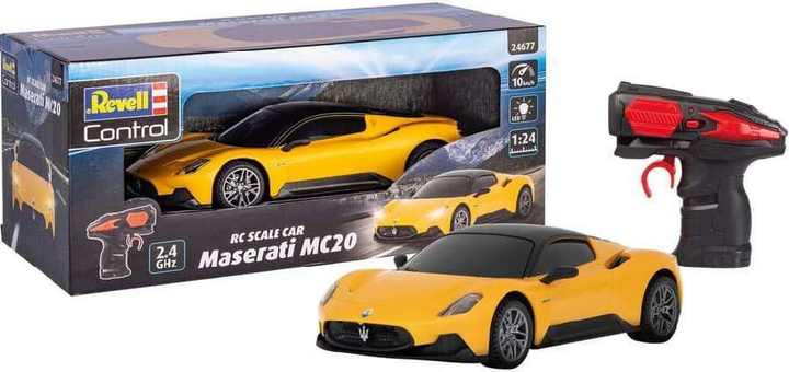 Машинка на радіокеруванні Revell 24677 Scale Car Мазераті MC20 (4009803024677) - зображення 2