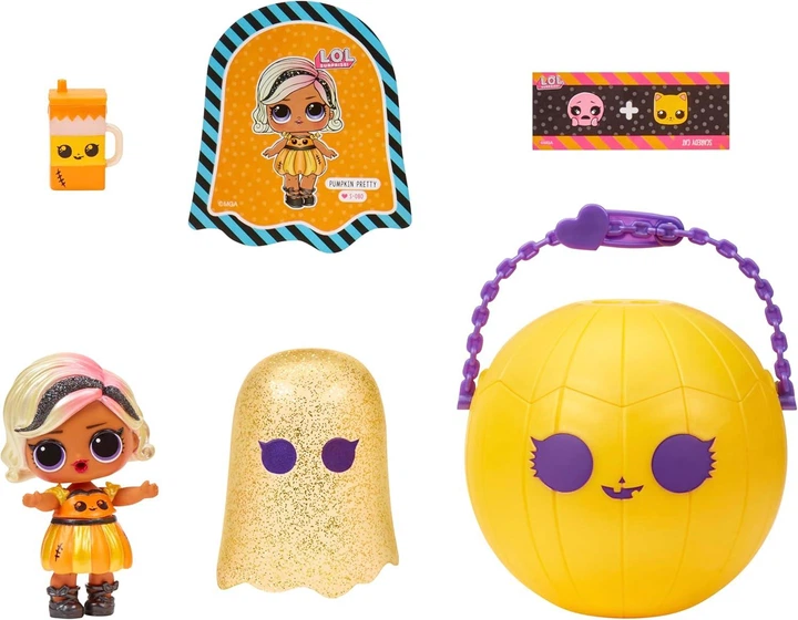 Игровой набор LOL Surprise Spooky Party Tots Pumpkin Pretty - Кукла ЛОЛ Сюрпрайз Жуткие вечеринки Тыквенная прелесть (593027) - MGA Entertainment, США - Фото 3 Игровой набор LOL Surprise Spooky Party Tots Pumpkin Pretty - Кукла ЛОЛ Сюрпрайз Жуткие вечеринки Тыквенная прелесть (593027) - MGA Entertainment, США - изображение 3
