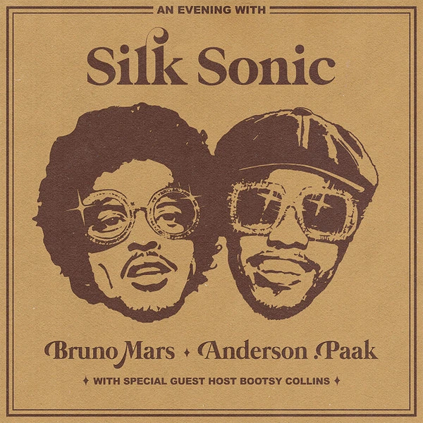 Музичний CD диск Bruno Mars / Anderson Paak Silk Sonic – An Evening With Silk Sonic 1cd (Фірмовий) - Фото 1 Музичний CD диск Bruno Mars / Anderson Paak Silk Sonic – An Evening With Silk Sonic 1cd (Фірмовий) - изображение 1