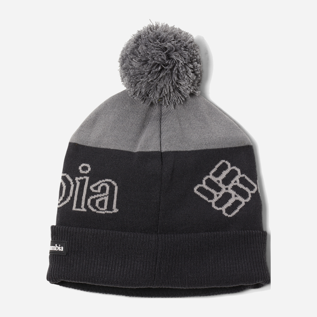 Czapka męska beanie Columbia Polar Powder II Beanie 1979861023 One Size Czarny/Szary (194895512196) - obraz 2