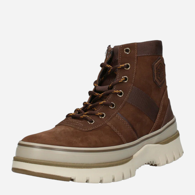 Чоловічі черевики Lumberjack Felton SMC5701-001D01CE002 42 27.5 см Темно-коричневі (8050990427815) - зображення 3