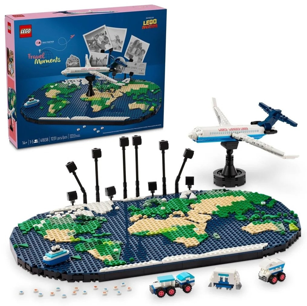 Zestaw klocków LEGO Family Travel Moments 1231 element (41838) - obraz 2