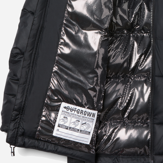 Підліткова зимова куртка для хлопчика Columbia Pike Lake II Hooded Jacket 2050351010 140-146 см Чорна (195979308766) - зображення 3