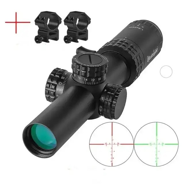 Оптический прицел BESTSIGHT 1-5X24 с подсветкой АК-74\АР15 - изображение 2