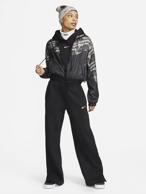 Спортивные штаны на флисе женские Nike W Nsw Phnx Flc Hr Pant Wide