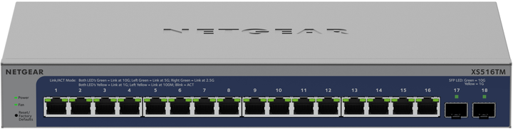 Przełącznik Netgear XS516TM (XS516TM-100EUS) - obraz 1