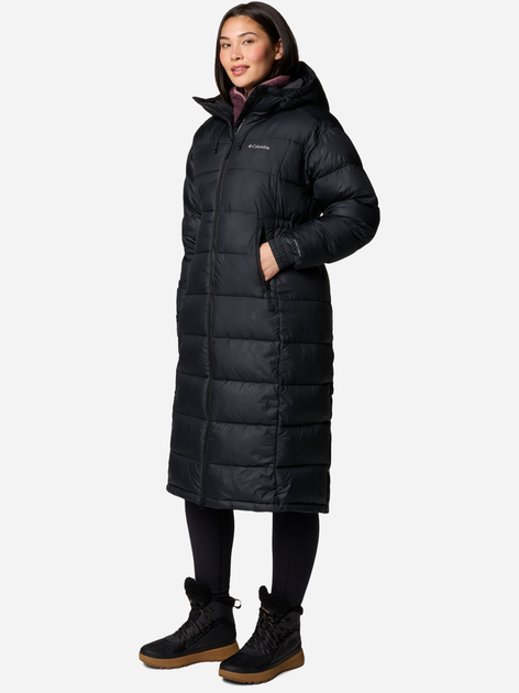 Куртка зимова довга жіноча Columbia Pike Lake Long Jacket 2051351011 XL Чорна (195981656565) - зображення 3