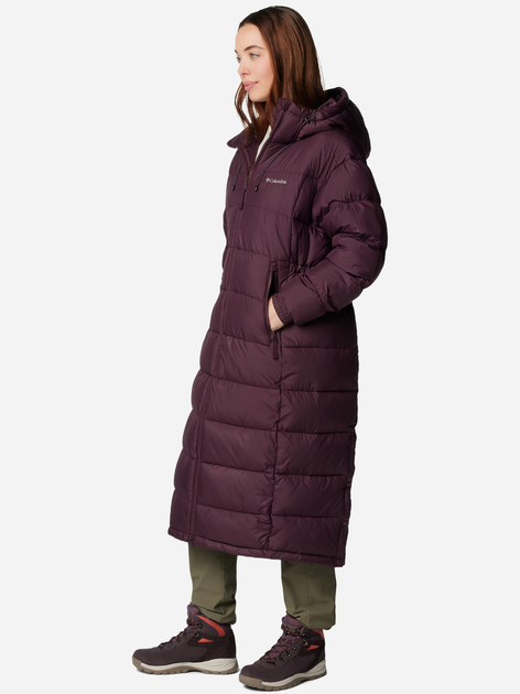 Куртка зимова довга жіноча Columbia Pike Lake Long Jacket 2051351607 L Бордова (195981410044) - зображення 3