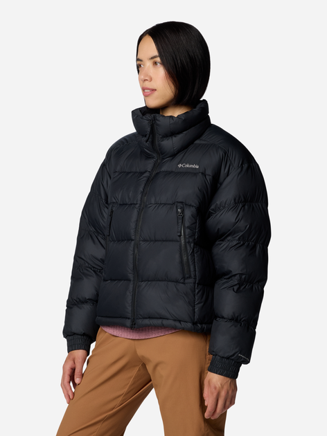 Куртка зимова коротка жіноча Columbia Pike Lake II Cropped Jacket 2051361012 M Чорна (195981658989) - зображення 4