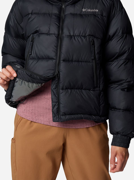 Куртка зимова коротка жіноча Columbia Pike Lake II Cropped Jacket 2051361012 M Чорна (195981658989) - зображення 6
