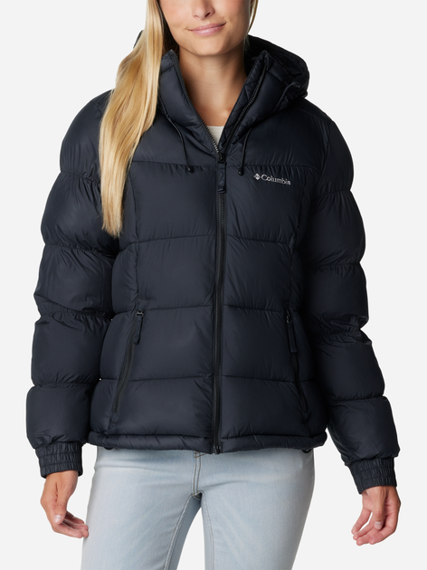 Куртка зимова коротка жіноча Columbia Pike Lake II Insulated Jacket 2051374011 XS Чорна (195981775907) - зображення 1