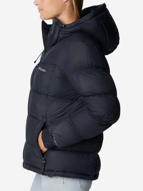 Куртка зимова коротка жіноча Columbia Pike Lake II Insulated Jacket 2051374011 L Чорна (195981775860) - зображення 5
