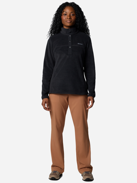 Толстовка без капюшона жіноча Columbia Benton Springs 1/2 Snap Pull Over II 2085651010 M Чорна (195981210187) - зображення 3