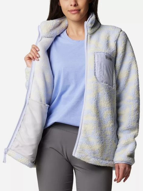 Bluza damska rozpinana streetwear Columbia West Bend Print Full Zip II 2085851581 L Wielobarwna (195981153668) - obraz 4