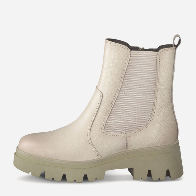 Жіночі челсі високі Tamaris Comfort 8-85415-41-411 37 23.5 см Бежеві (4064224756781) - зображення 3
