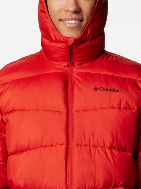 Куртка зимова коротка чоловіча Columbia Fivemile Butte II Hooded Jacket 2086912698 XL Червона (195981422924) - зображення 5