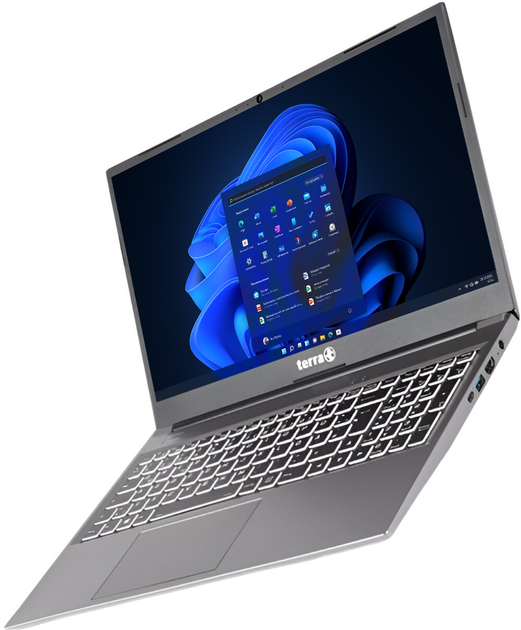 Laptop Terra Mobile 1517 (US1220779) Dark Grey - obraz 4