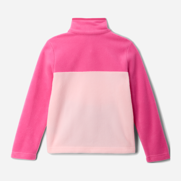 Bluza dla dziewczynki nierozpinana bez kaptura Columbia Steens Mtn II 1/4 Snap Fleece Pull-Over 2087881608 119 cm (XS) Różowa (195981090307) - obraz 2