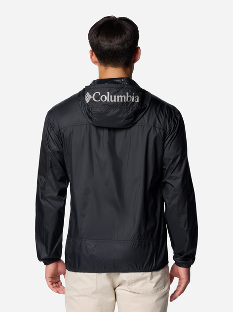 Вітровка чоловіча Columbia Challenger II Windbreaker 2091001010 L Чорна (195980993876) - зображення 2