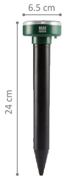 Набір відлякувачів шкідників на сонячній батареї Bass Polska BH 60104 4 шт. (5902067628003) - зображення 7