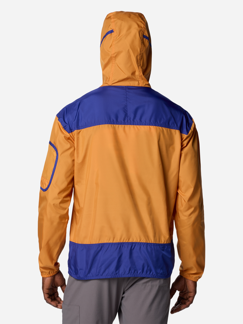 Вітровка чоловіча Columbia Challenger II Windbreaker 2091001861 XL Оранжевий/Синій (195980993722) - зображення 2