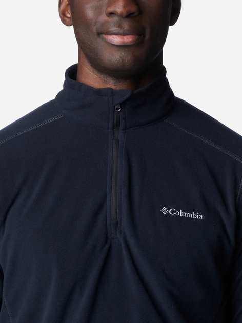 Bluza męska nierozpinana streetwear Columbia Klamath Range II Half Zip 1352472010 L Czarna (824646897127) - obraz 5