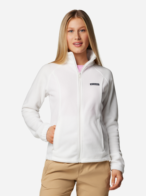 Bluza damska rozpinana streetwear Columbia Benton Springs Full Zip 1372111125 XS Biała (886535863866) - obraz 1