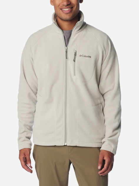 Bluza męska rozpinana streetwear Columbia Fast Trek II Full Zip Fleece 1420421278 S Jasnoszara (195979569853) - obraz 1