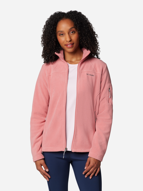 Bluza damska rozpinana streetwear Columbia Fast Trek II Jacket 1465351629 XS Różowa (195981238129) - obraz 1