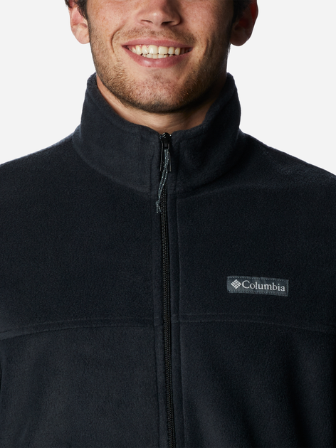 Bluza męska rozpinana streetwear Columbia Steens Mountain Full Zip 2.0 1476671010 XXL Czarna (886535736207) - obraz 6