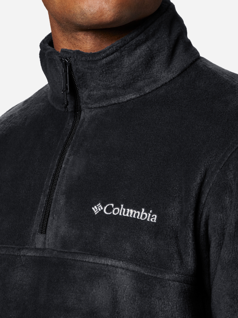 Толстовка на флісі чоловіча Columbia Steens Mountain Half Zip 1620191010 XL Чорна (888664237631) - зображення 3