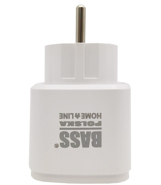 Розетка Smart Wi-Fi Bass Polska з вимірюванням споживання енергії BH 15560 (5902067627761) - зображення 4