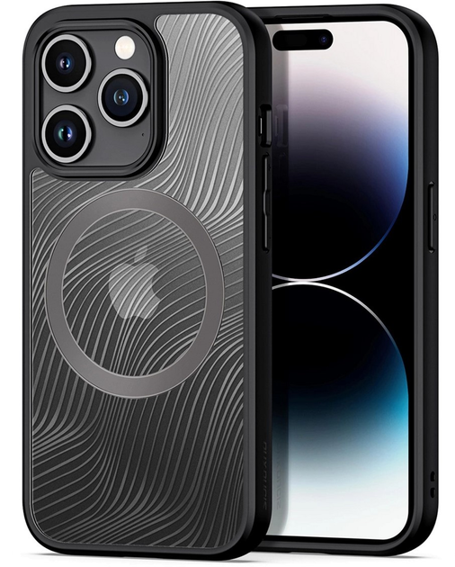 Панель Dux Ducis Aimo Mag для Apple iPhone 15 Pro Black (6934913025055) - зображення 1