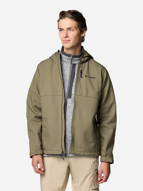 Kurtka wiatrówka męska Columbia Ascender II Hooded Softshell Jacket 2090454397 XL Oliwkowa (195981097078) - obraz 6