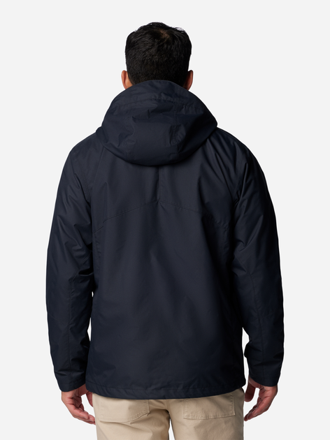 Kurtka jesienna męska z kapturem Columbia Bugaboo III Fleece Interchange Jacket 2096904010 L Czarna (195980982214) - obraz 2