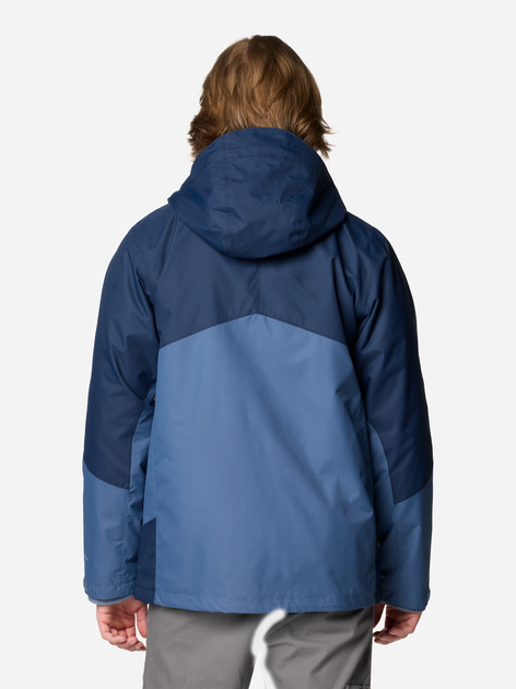 Kurtka jesienna męska z kapturem Columbia Bugaboo III Fleece Interchange Jacket 2096904478 XL Granatowa (195980982153) - obraz 2