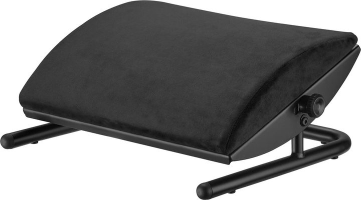 Podstawa ergonomiczna pod nogi Powerton stalowa 25 kg Black (8590274793309) - obraz 3