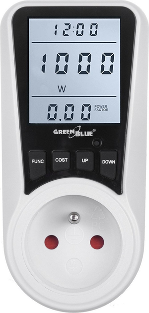 Miernik energii GreenBlue watomierz GB350E (5902211127734) - obraz 1