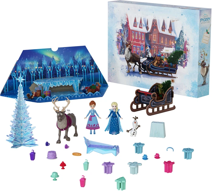 Адвент календар Mattel Disney Крижана пригода Олафа HWX20 (0194735222773) - зображення 2