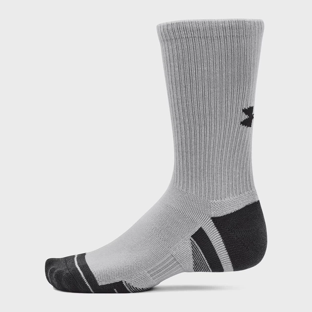 Набір чоловічих шкарпеток високих Under Armour UA Performance Tech 3pk Crew 1379512-011 XL 3 пари Різнокольоровий (196884005047) - Фото 2 Набір чоловічих шкарпеток високих Under Armour UA Performance Tech 3pk Crew 1379512-011 XL 3 пари Різнокольоровий (196884005047) - зображення 2