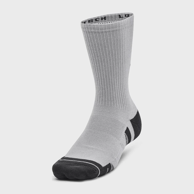 Набір чоловічих шкарпеток високих Under Armour UA Performance Tech 3pk Crew 1379512-011 XL 3 пари Різнокольоровий (196884005047) - Фото 3 Набір чоловічих шкарпеток високих Under Armour UA Performance Tech 3pk Crew 1379512-011 XL 3 пари Різнокольоровий (196884005047) - зображення 3