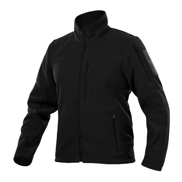 Флисовая кофта Ukrarmor Patrol Pullover Fleece Black. Polyester, windproof (500886/XXL) - изображение 1