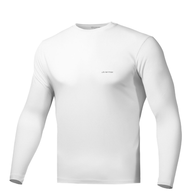 Кофта-лонгслів Ukrarmor Pulse Longsleeve. Cotton та Elastane. Білий (LSPLS-WH-L) - зображення 1