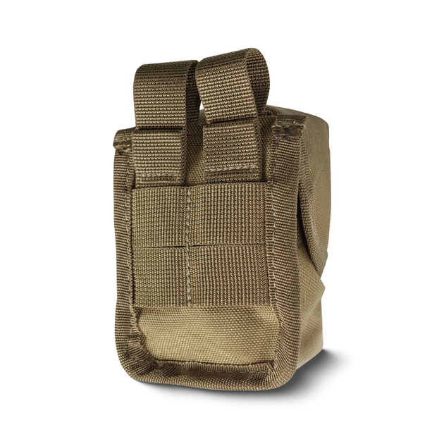 Підсумок під гранату. Ukrarmor Кріплення Molle. Cordura 500D. Койот 10×9×6 см - зображення 2